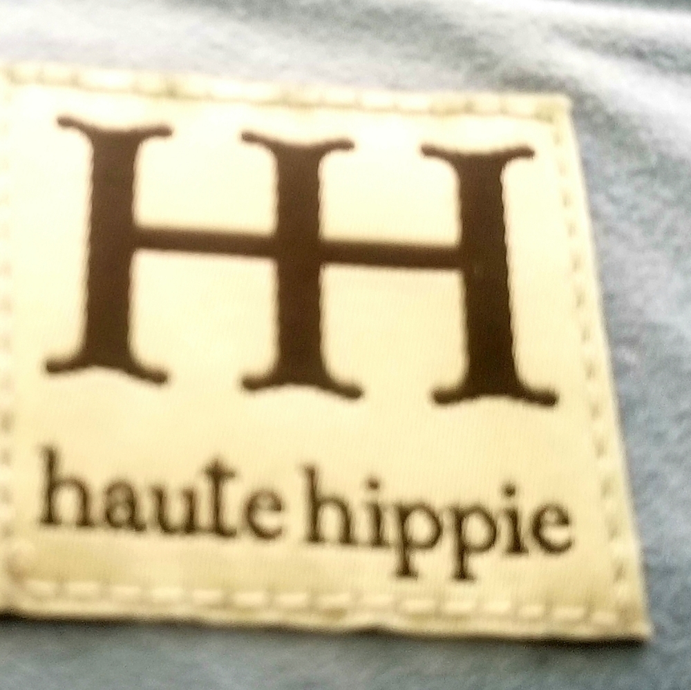 Black haute hippie traveler bag